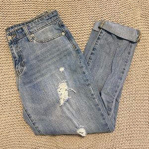 Gap Sexy Boyfriend Ripped Jeans